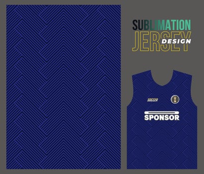 Vector jersey sports design for racing cycling football gaming motocross
