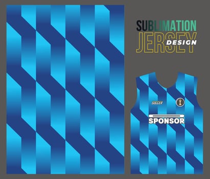Vector jersey sports design for racing cycling football gaming motocross