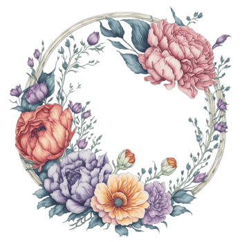 Watercolor Floral Design, Watercolor Flower,Bouquet, watercolor bouquet Flower, wedding flower, Watercolor Floral Design, Botanical, Watercolor Decoration, Ai Generated png