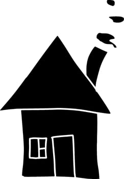 House glyph Icon vector