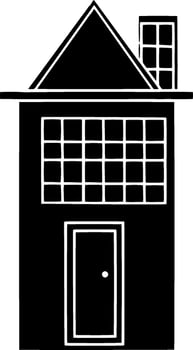House glyph Icon vector