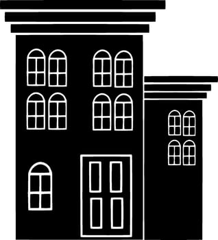 House glyph Icon vector