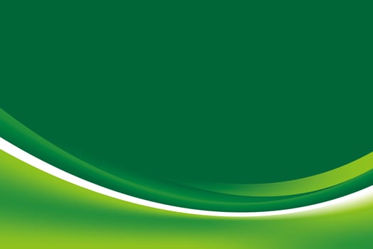 Smooth Green Curve Background Design vector