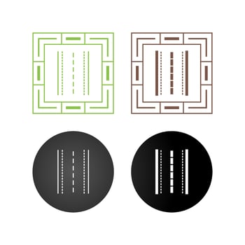 Runway Vector Icon