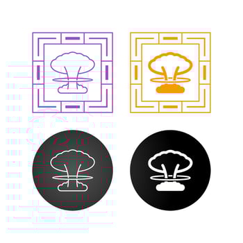 Explosion Vector Icon