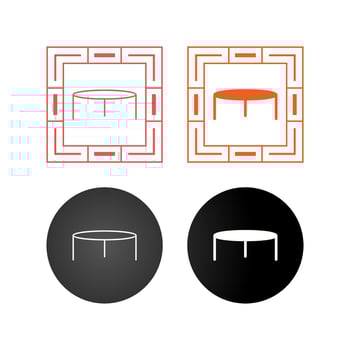 Stool Vector Icon
