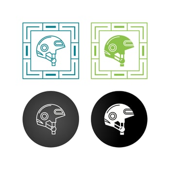 Helmet Vector Icon