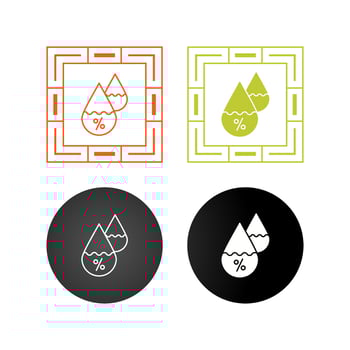 Humidity Vector Icon