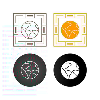 Earth Vector Icon