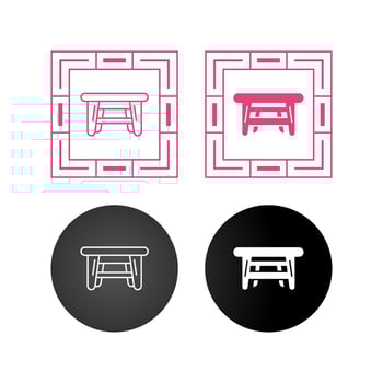 Table Vector Icon