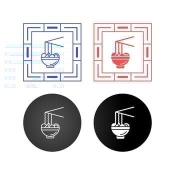 Asian Food Vector Icon