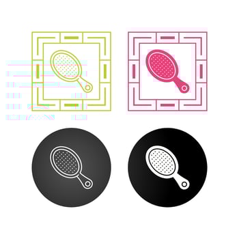 Hair Brush Vector Icon