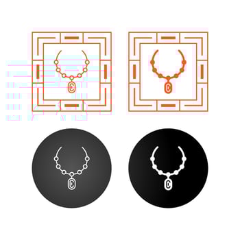 Necklace Vector Icon