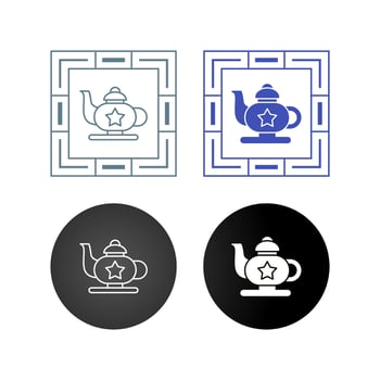 Teapot Vector Icon