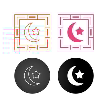 Moon Vector Icon