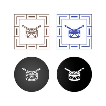 Drum Vector Icon