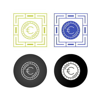 Euro Currency Vector Icon