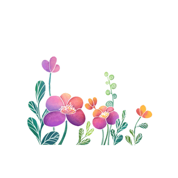 color delicate lilac wildflowers with green leaf leaves branches in watercolor style. hand drawn floral clipart illustration on isolated transparent background. print for greeting cards, wedding png