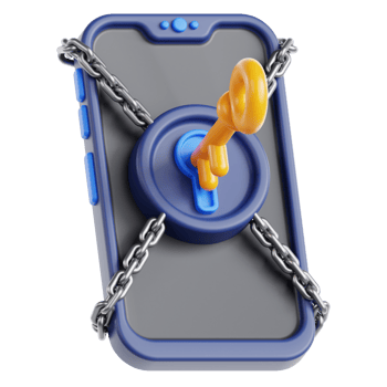 3d icon mobile key png