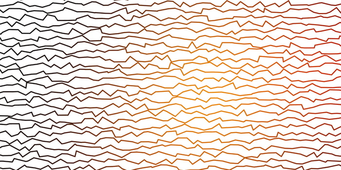 Dark Orange vector template with lines.