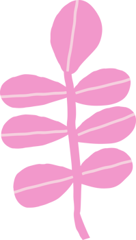pink plant branch png