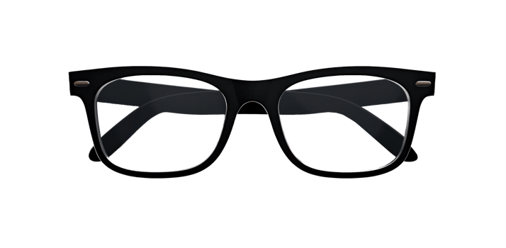 Black sunglasses isolated png