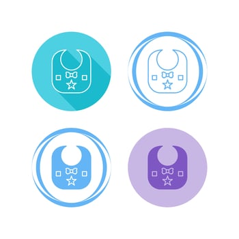 Baby Bib Vector Icon
