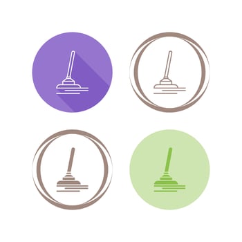 Cleaning Brush Vector Icon