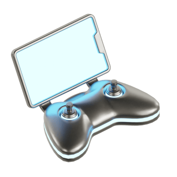 3d icon drone controller design png