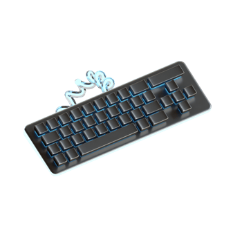 3d icon keyboard for your project png