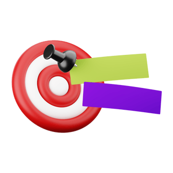3D Chart with Business-related 3d elements. png