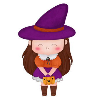 girl halloween costume png