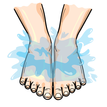 hand wash clean water soap touch foot png