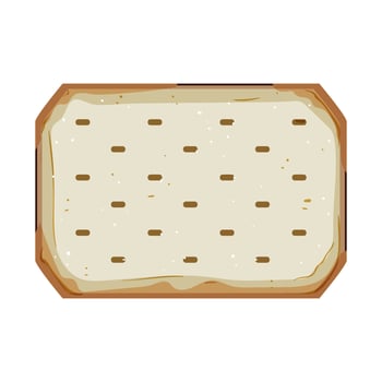 cookie cracker biscuit cartoon vector illustration