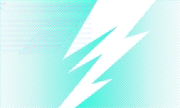 Abstract halftone blue background, pop art design. Comic book dotted halftone texture vector