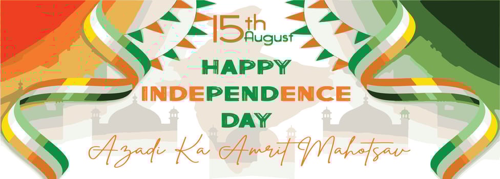 Happy India Independence Day Celebration Vector Template Design Illustration