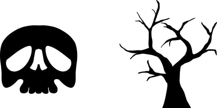 halloween icons set vector