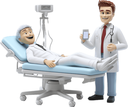 Doctor png with AI generated.