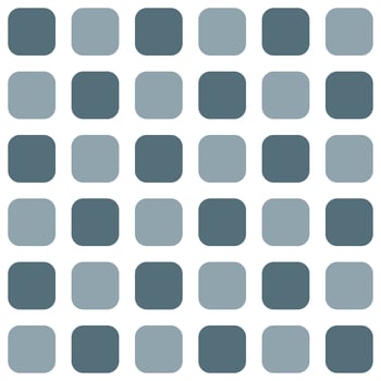 Grey rounded square pattern. Rounded square vector pattern. Seamless geometric pattern for clothing, wrapping paper, backdrop, background, gift card.
