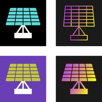 Solar Panel Vector Icon