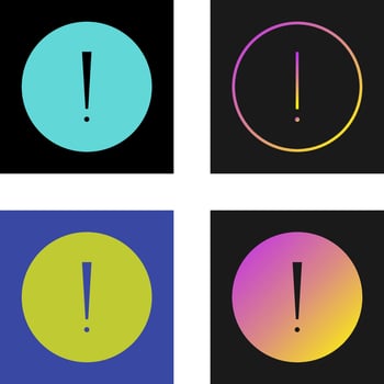 Warning Sign Vector Icon