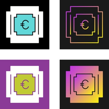Euro Symbol Vector Icon