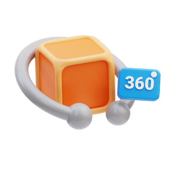 360 View 3D Illustration png