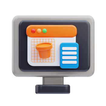 Precision Modeling 3D Illustration png
