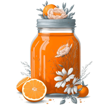 Watercolor Stylish Modern Jar PNG Design, Generative AI