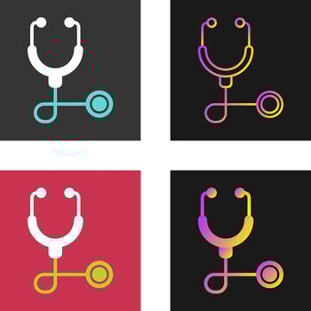 Stethoscope Vector Icon