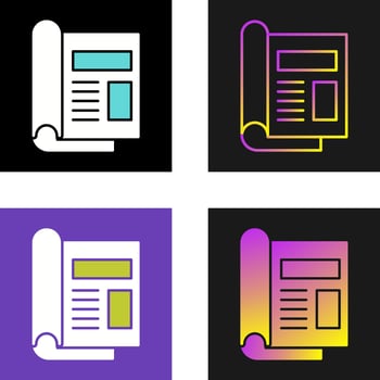 Magazine Vector Icon