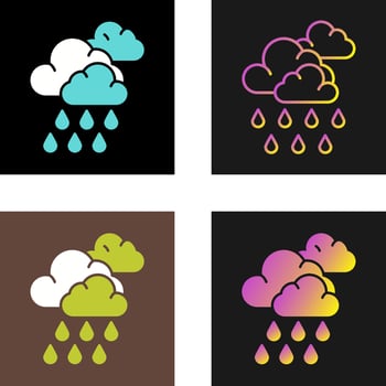 Monsoon Vector Icon