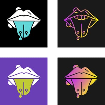 Piercing Vector Icon