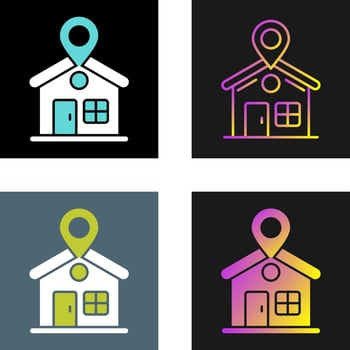Home Location Vector Icon